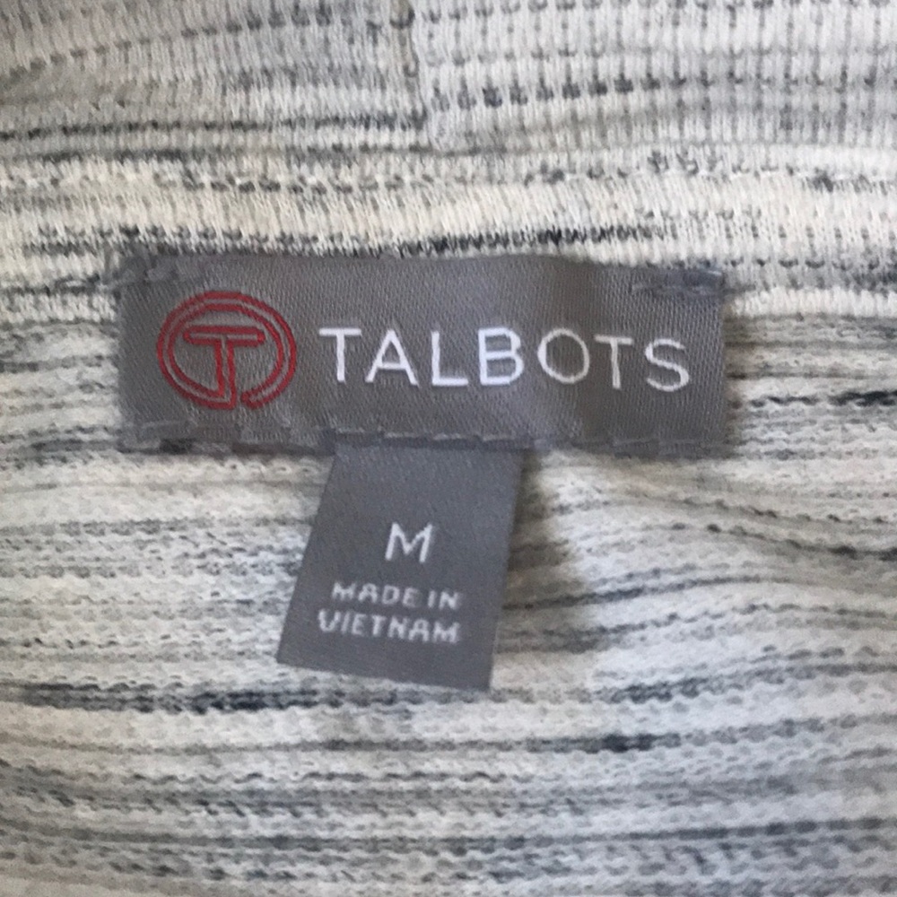 Talbots grey pullover jacket - Picture 2 of 2